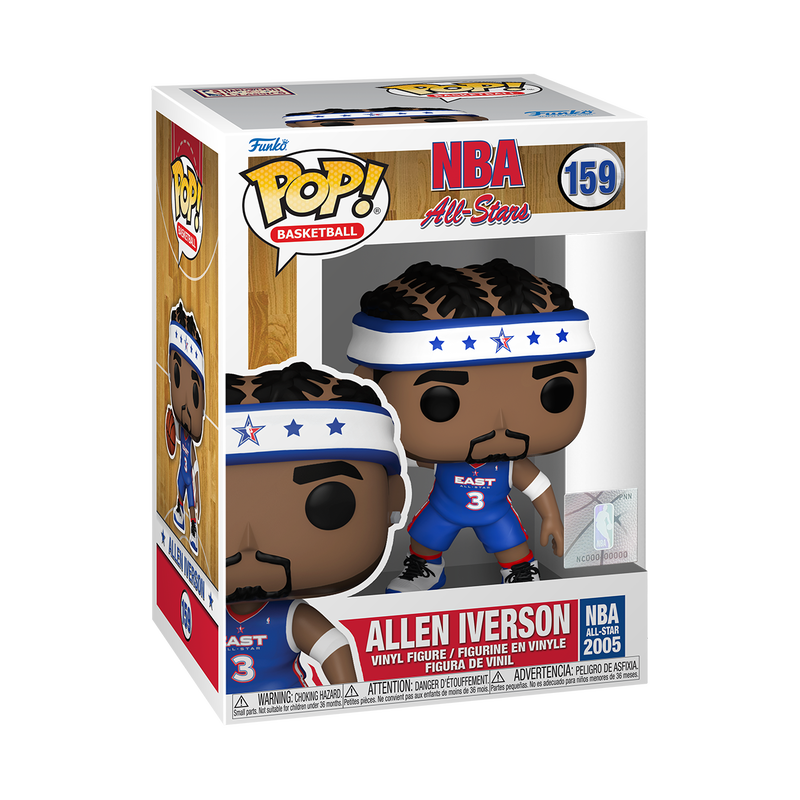 Allen Iverson Funko Pop Basketball 159 W/ Protector