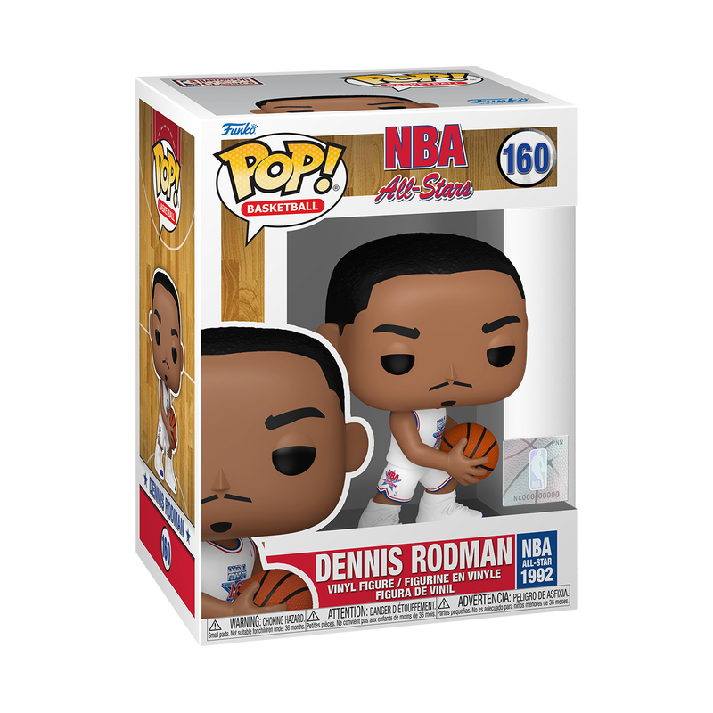 Dennis Rodman Funko Pop Basketball 160 W/ Protector