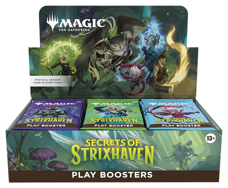 Magic The Gathering Secrets of Strixhaven Play Boosters Box Pack
