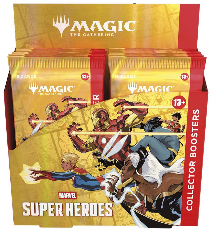 Magic The Gathering Marvel Super Heroes Collector Booster Box *Presale*