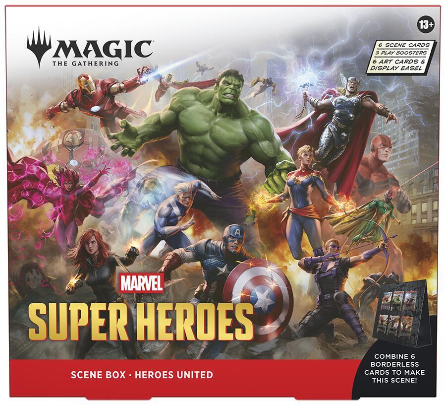 Magic the Gathering Marvel Super Heroes Scene Box *Presale*