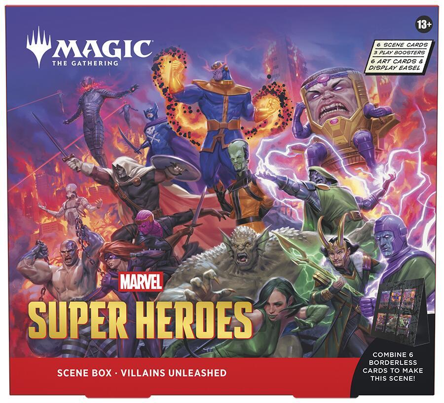 Magic the Gathering Marvel Super Heroes Scene Box *Presale*