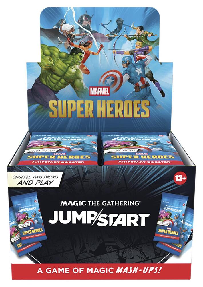 Magic The Gathering Marvel Super Heroes Jumpstart Booster Display *Presale*