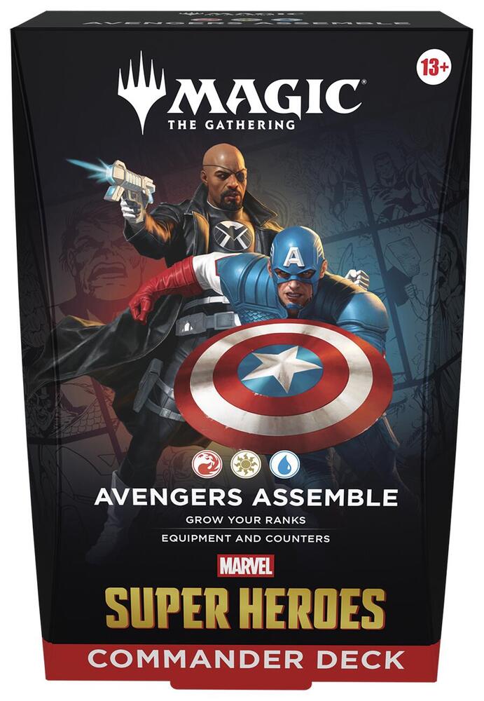 Magic The Gathering Marvel Super Heroes Commander Deck