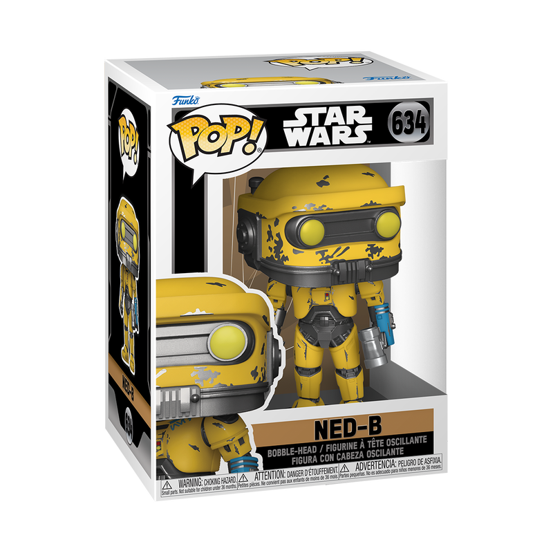 Ned-B Funko Pop Star Wars 634 W/ Protector