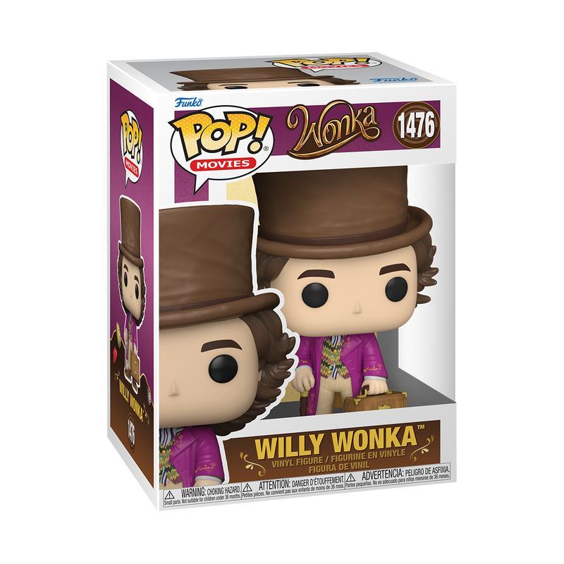 Willy Wonka Funko Pop Movies 1476 W/ Protector