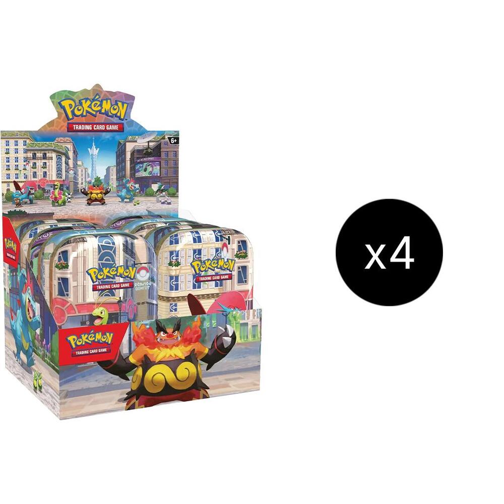 Pokemon Lumiose City Mini Tin Display Case