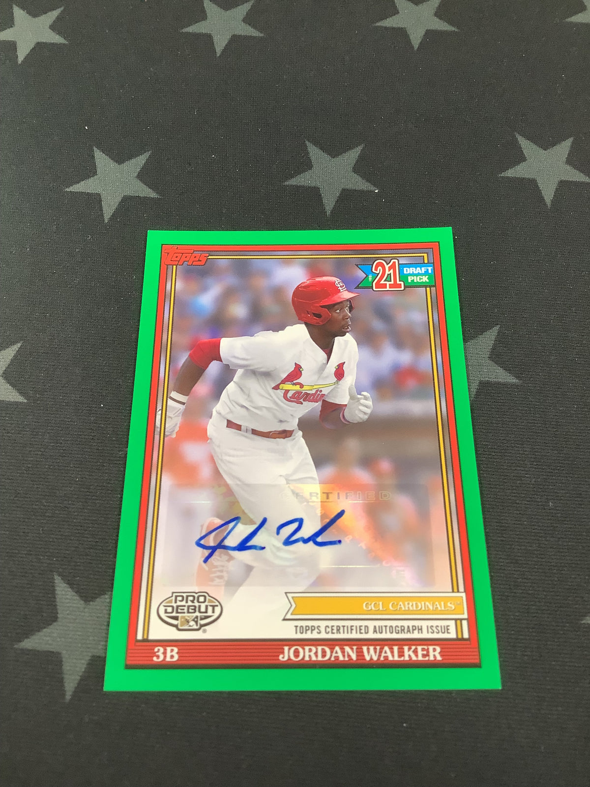 2021 Topps Pro Debut Jordan Walker Auto #/99 PD-169