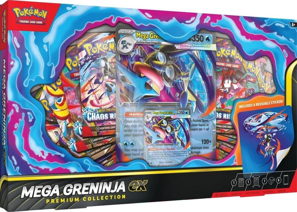Pokemon Mega Greninja ex Premium Collection Box *PRESALE*