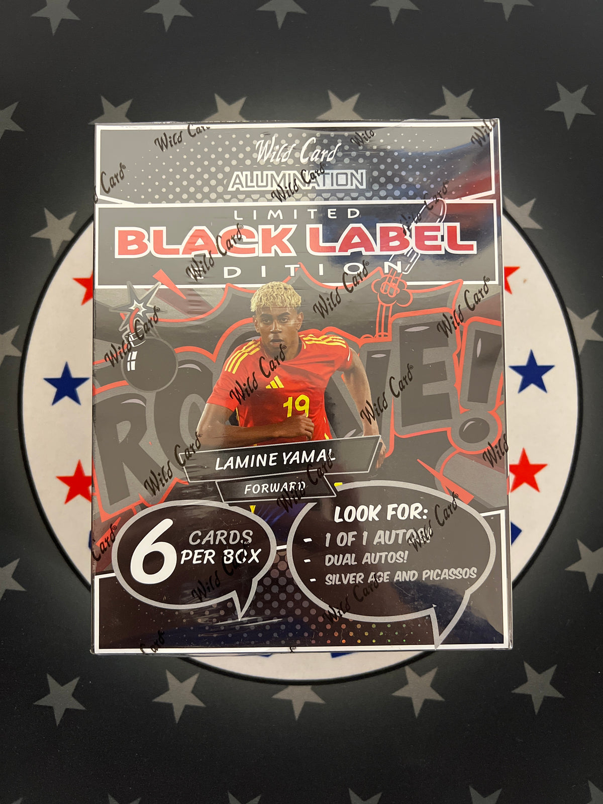 2024 Wild Card Alumination Lamine Yamal Comix Black Label Hobby Box