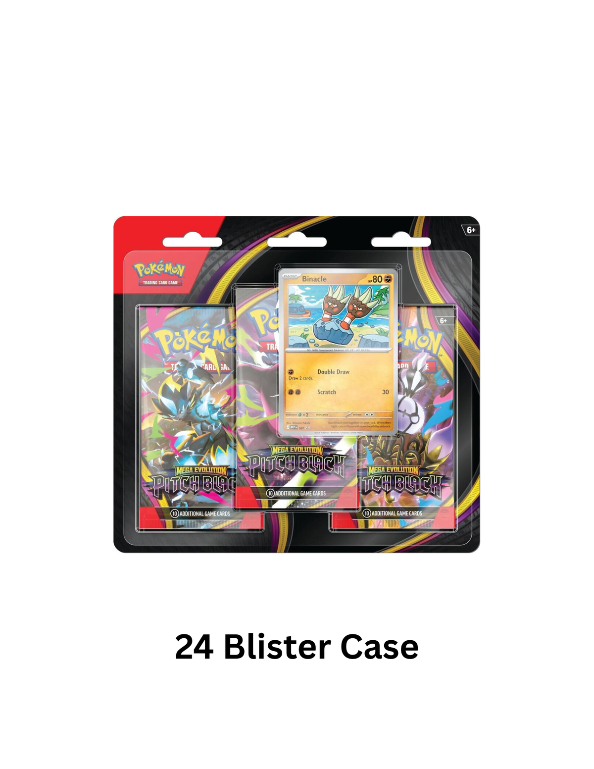 Pokemon Pitch Black 3 Pack Blister Case *Presale*