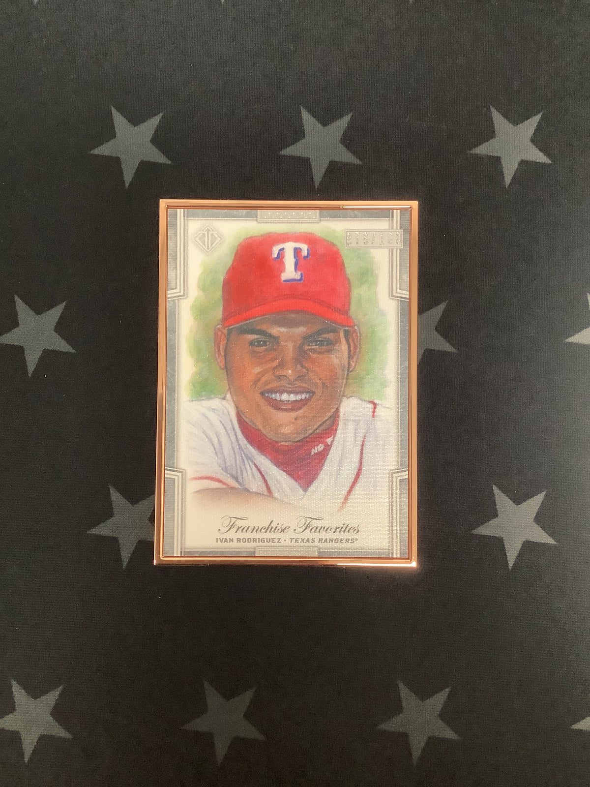 2019 Topps Transcendent Ivan Rodriguez #FFR-IR Franchise Favorites 76/100