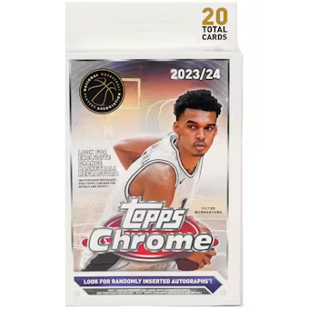 2023-24 Topps Chrome Basketball Hanger Box