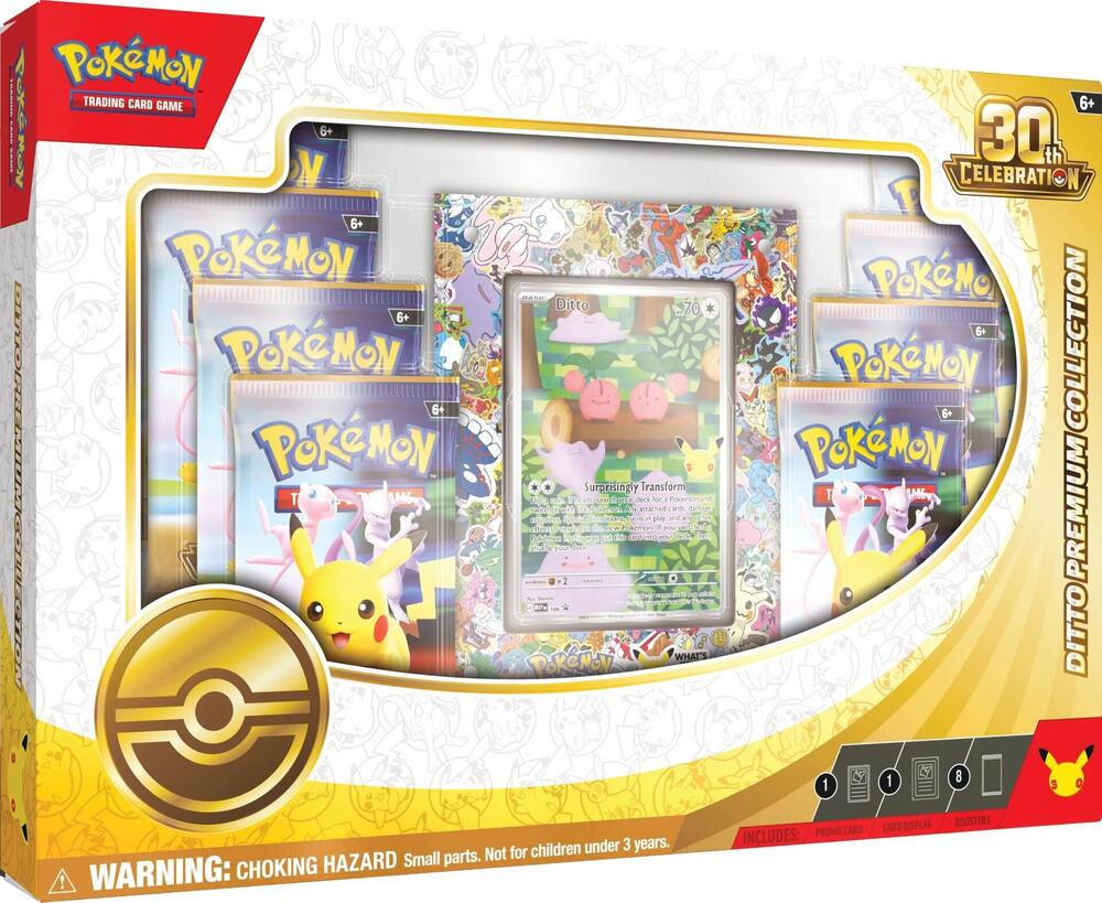Pokemon 30th Celebration Ditto Premium Collection Box *PRESALE*