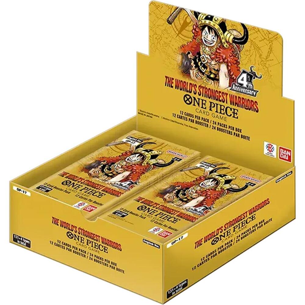 One Piece The World's Strongest Warriors (OP-17) Booster Box