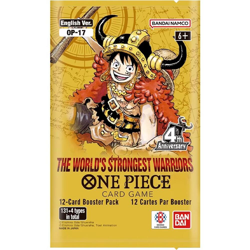 One Piece The World's Strongest Warriors (OP-17) Booster Pick your Pack