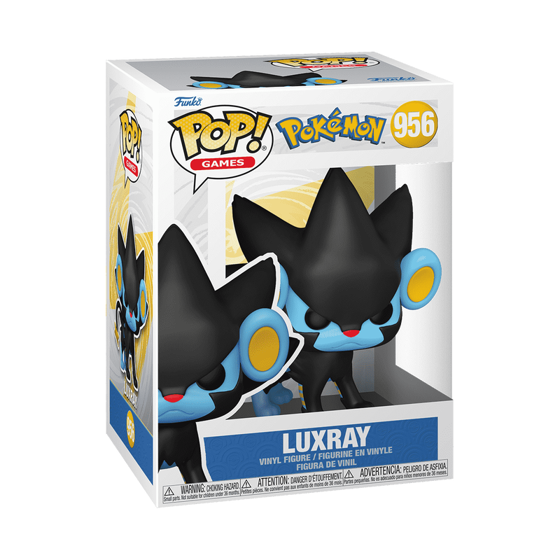 Luxray Funko Pop Pokemon 956 W/ Protector
