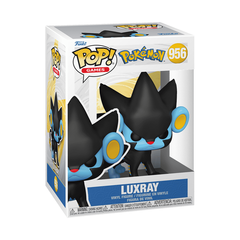 Luxray Funko Pop Pokemon 956 W/ Protector
