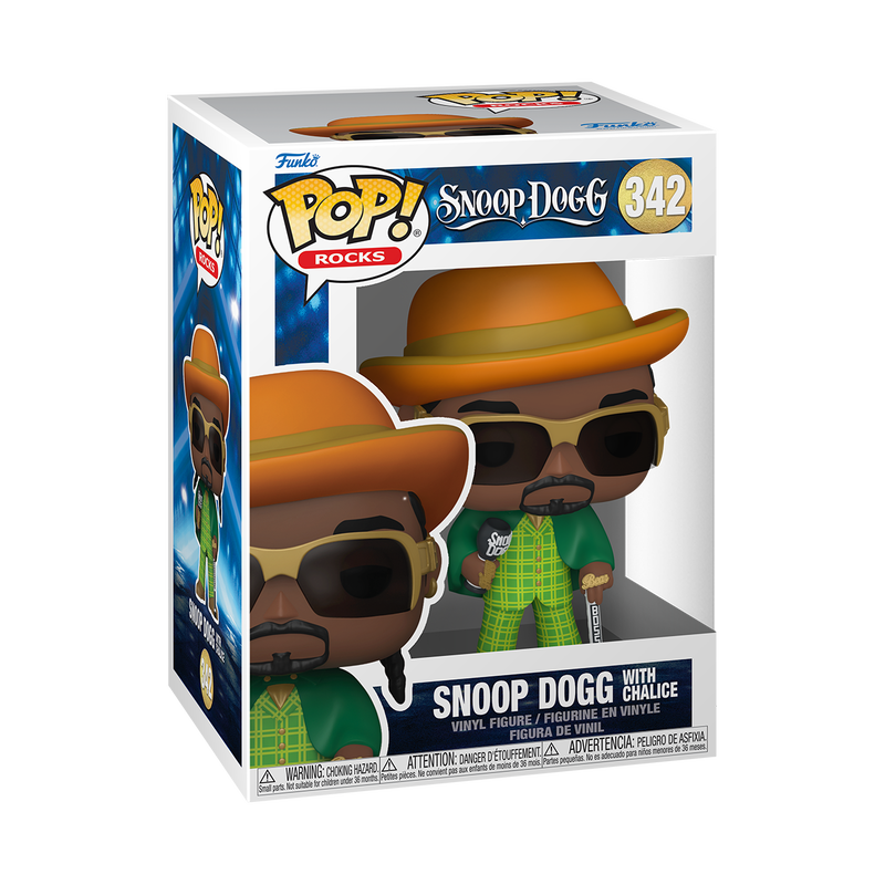 Snoop Dogg With Chalice Funko Pop Rocks 342 W/ Protector
