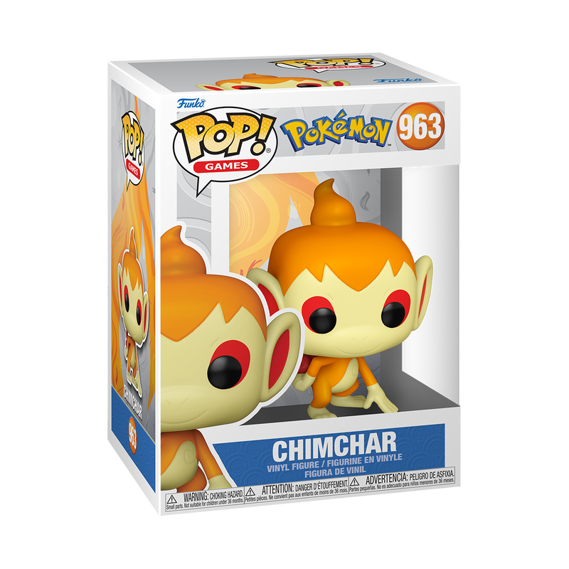 Chimchar Funko Pop Pokemon 963 W/ Protector *PRESALE*