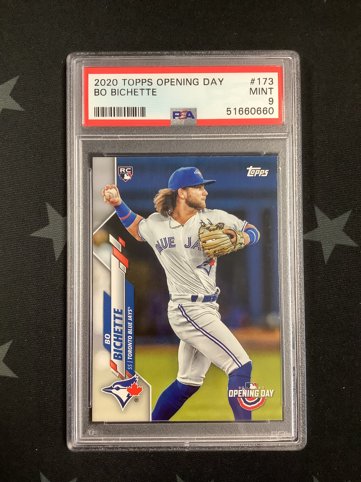 2020 TOPPS OPENING DAY BO BICHETTE #173 PSA MINT 9