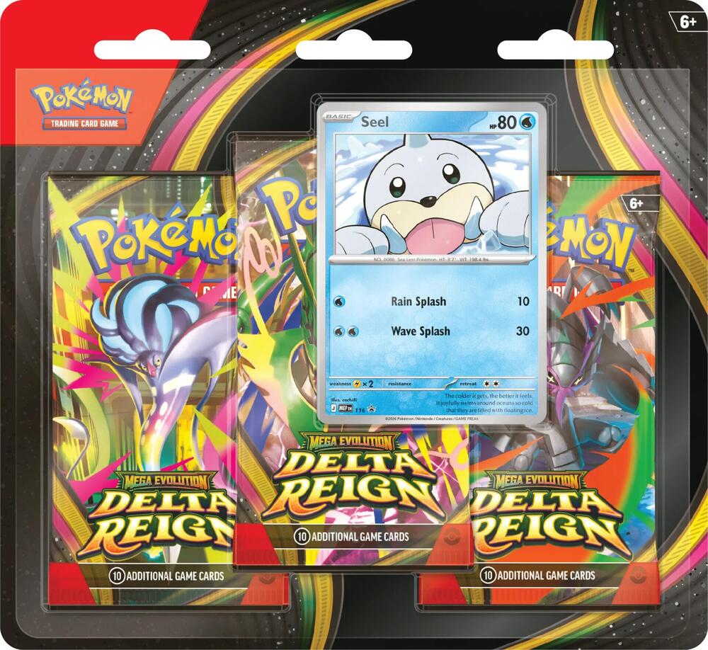 Pokemon Delta Reign 3 Pack Blister *PRESALE*