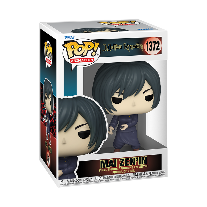 Mai Zen'in Funko Pop Jujutsu Kaisen 1372 W/ Protector
