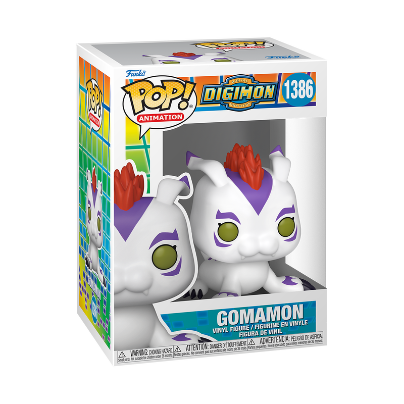 Gomamon Funko Pop Digimon 1386 W/ Protector