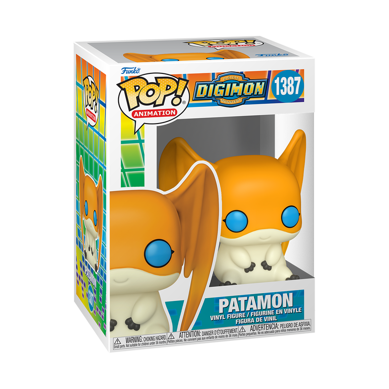 Patamon Funko Pop Digimon 1387 W/ Protector