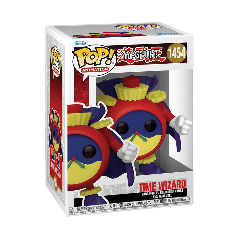 Time Wizard Funko Pop Yu-Gi-Oh! 1454 W/ Protector