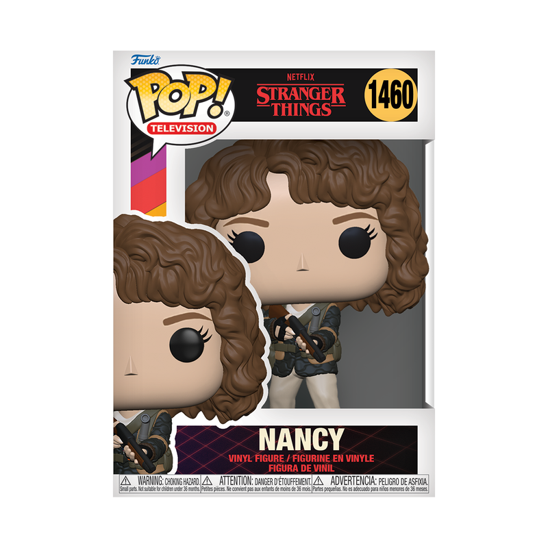 Nancy Funko Pop Stranger Things 1460 W/ Protector