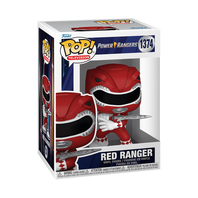 Red Ranger Funko Power Rangers 30th 1374 W/ Protector