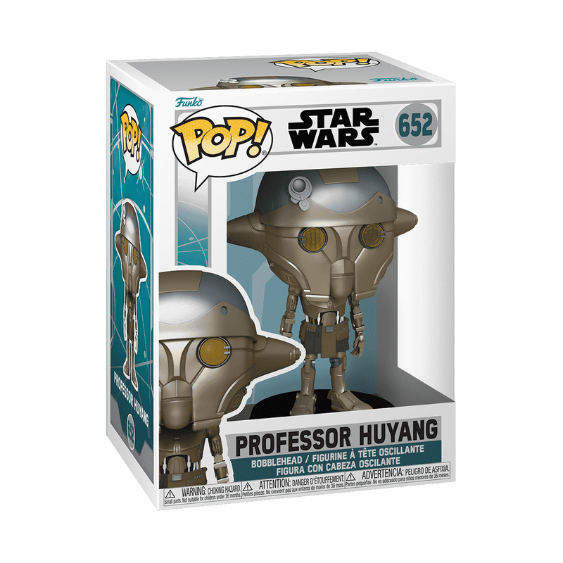 Professor Huyang Funko Pop Star Wars 652 W/ Protector