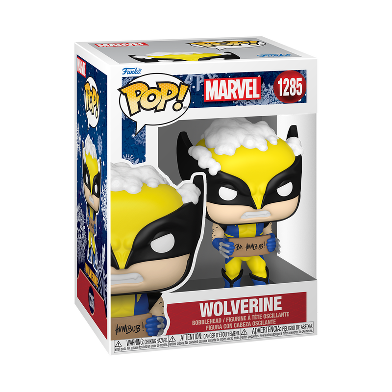 Wolverine Funko Pop Marvel Holiday 1285 W/ Protector
