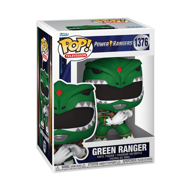Green Ranger Funko Power Rangers 30th 1376 W/ Protector