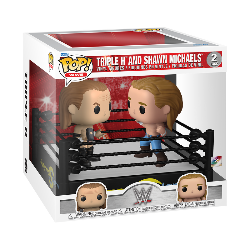 Triple H vs. Shawn Michaels Funko Pop WWE Moment