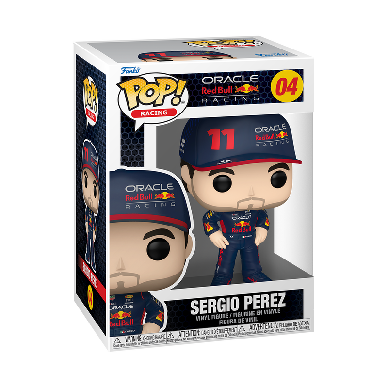 Sergio Perez Funko Pop Racing 04 W/ Protector