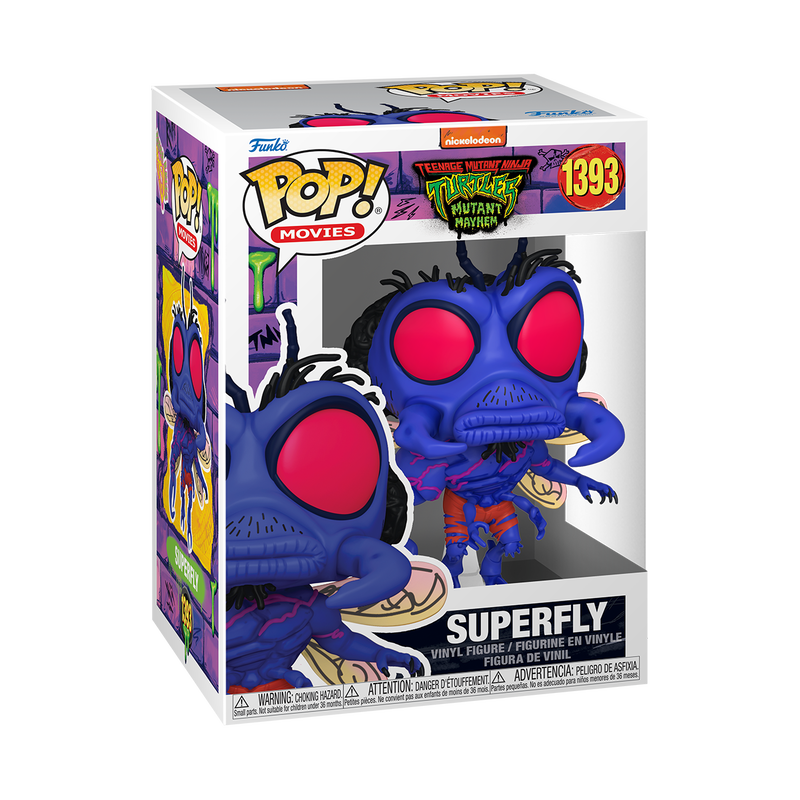 Superfly Funko Pop TMNT Mutant Mayhem 1393 W/ Protector