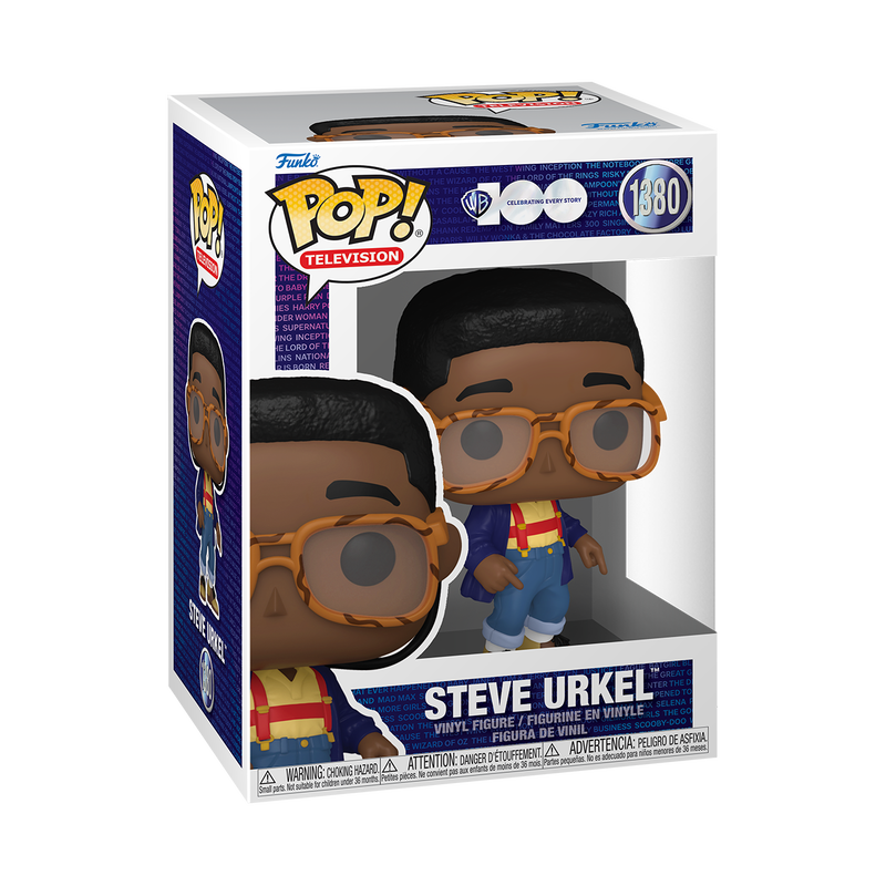 Steve Urkel Funko Pop Television 1380 W/ Protector
