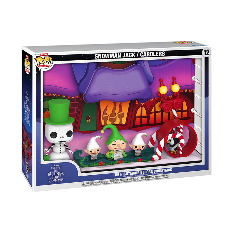 Snowman Jack and Carolers Funko Pop Deluxe Moment 12