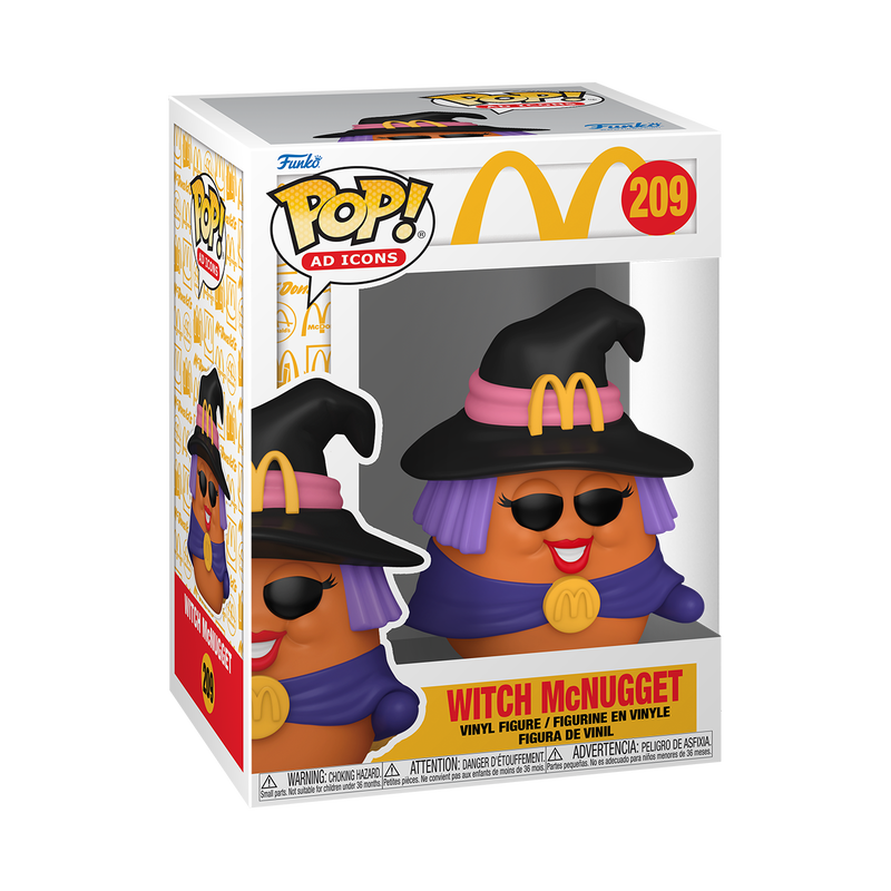 Witch Mcnugget Funko Pop Ad Icons 209 W/ Protector