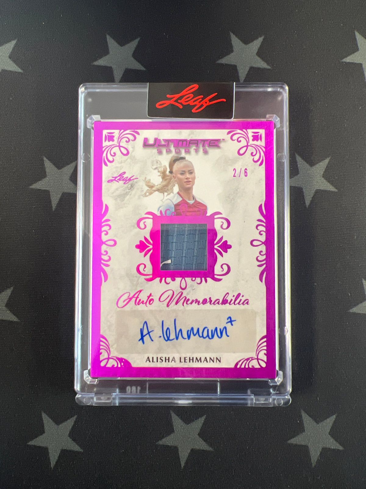 2024 Leaf Ultimate Sports Alisha Lehmann #AM-AL1 Auto Memorabilia /6