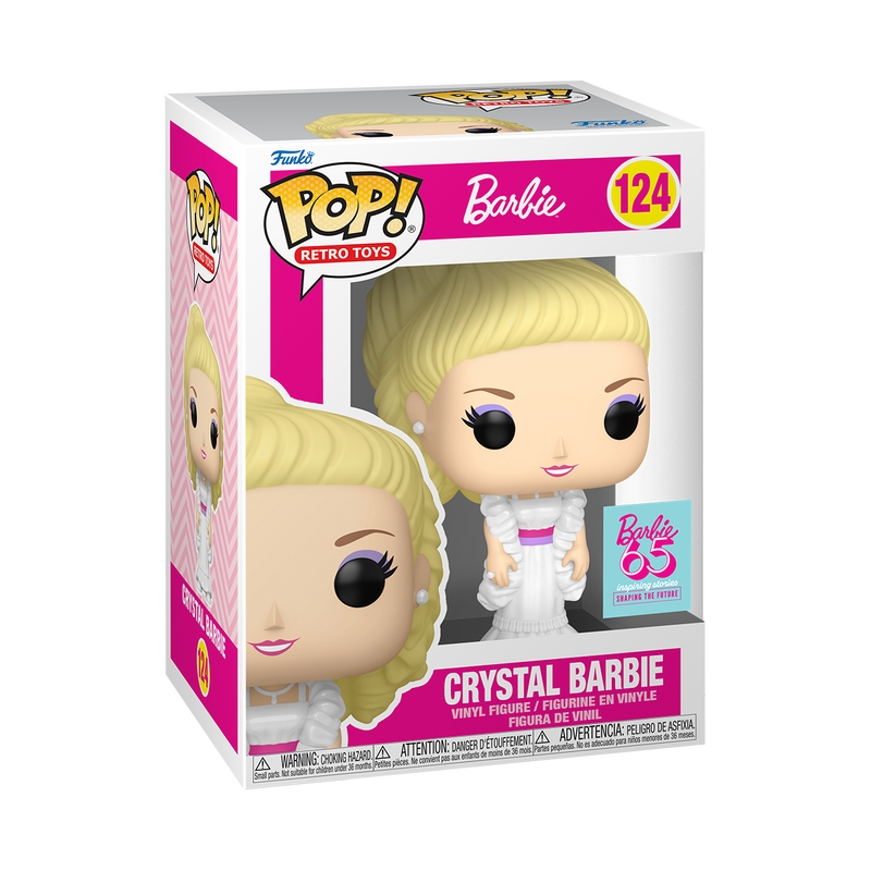 Crystal Barbie Funko Pop 124 W/ Protector