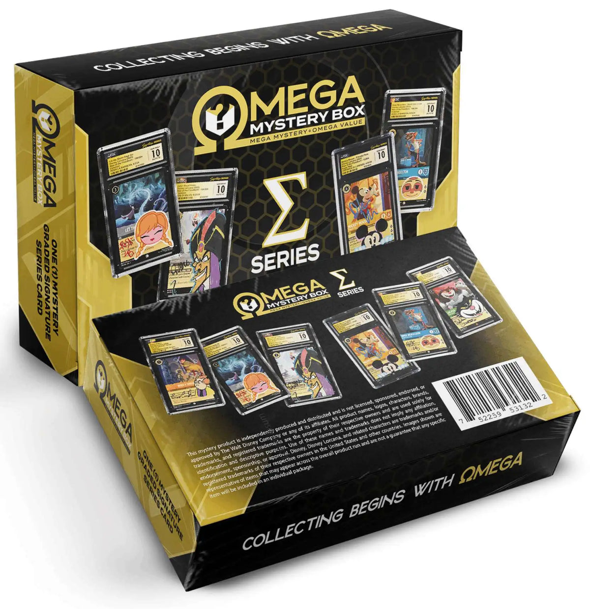 2026 Omega Mystery Box Sigma Sketch Edition Box (Lorcana Autographs & Sketches)