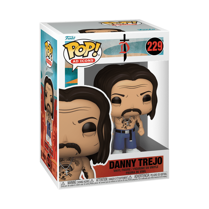 Danny Trejo Funko Pop Ad Icons 229 W/ Protector
