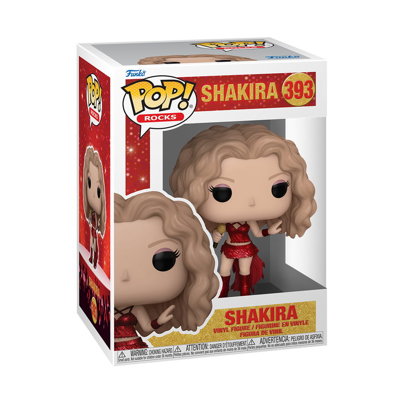 Shakira Funko Pop Rocks 393 W/ Protector