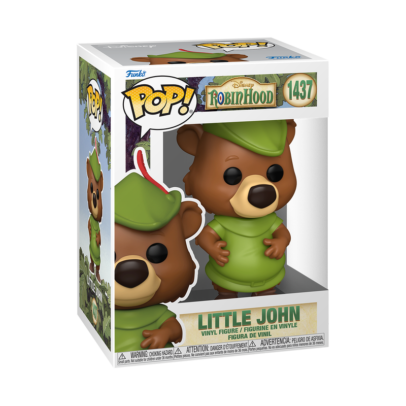 Little John Funko Pop Disney Robin Hood 1437 W/ Protector