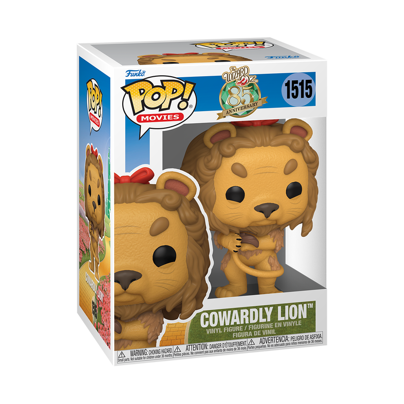 Cowardly Lion Funko Pop Movies 1515 W/ Protector