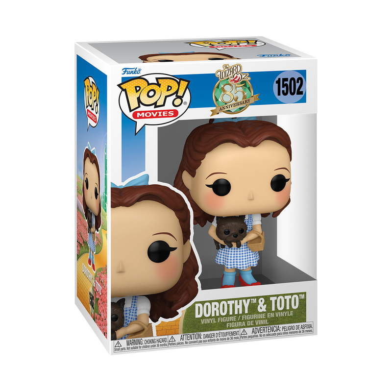 Dorothy &amp; Toto Funko Pop Movies 1502 W/ Protector