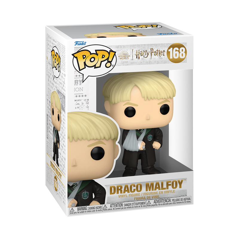 Draco Malfoy Funko Pop Harry Potter 168 W/ Protector